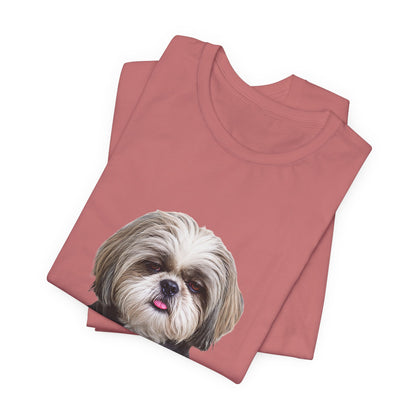 Funny Dog Mom Graphic Tee — "My Alarm Offended Me Personally"